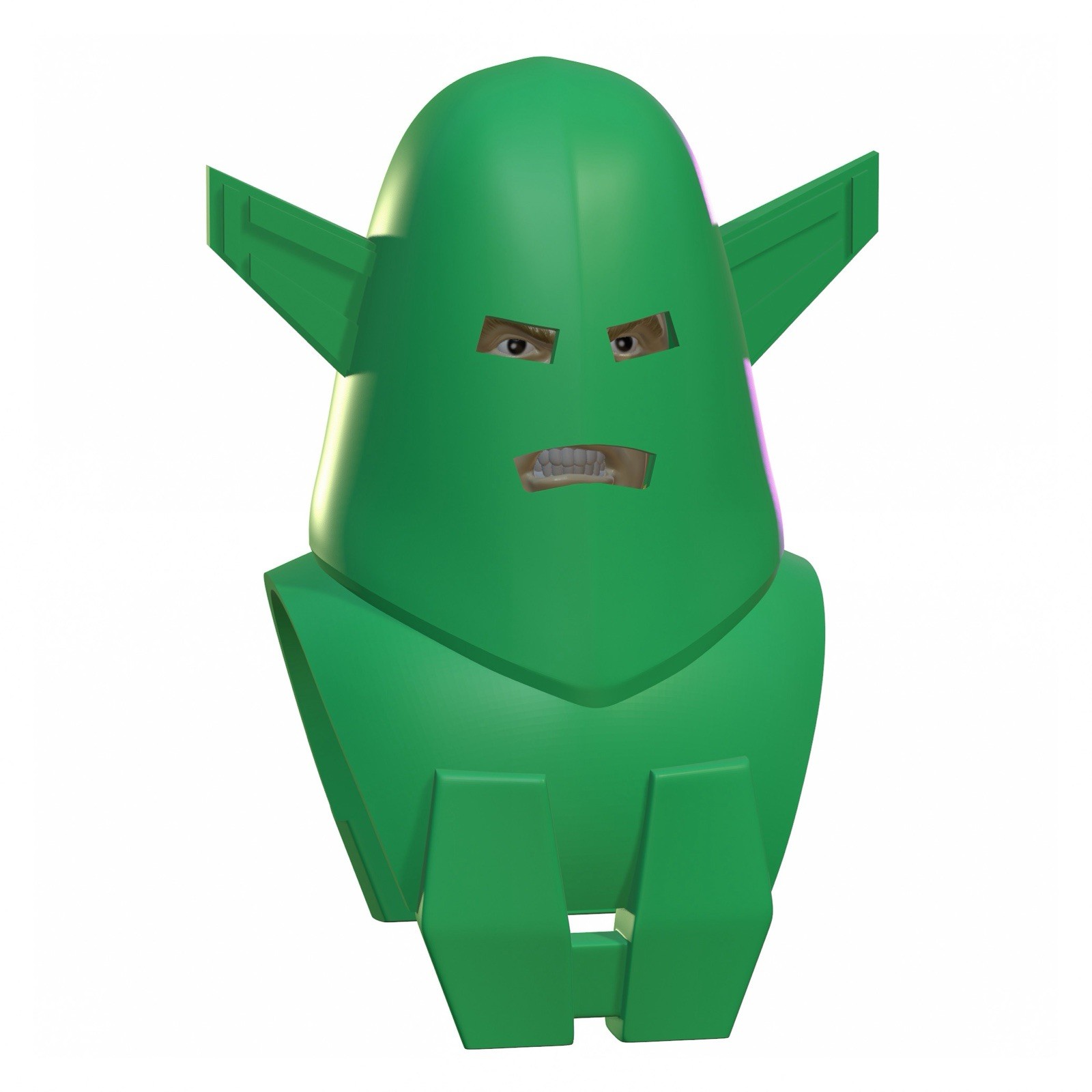 Cyclone Man Action Figure Head 1:9 or 1:6 Mego