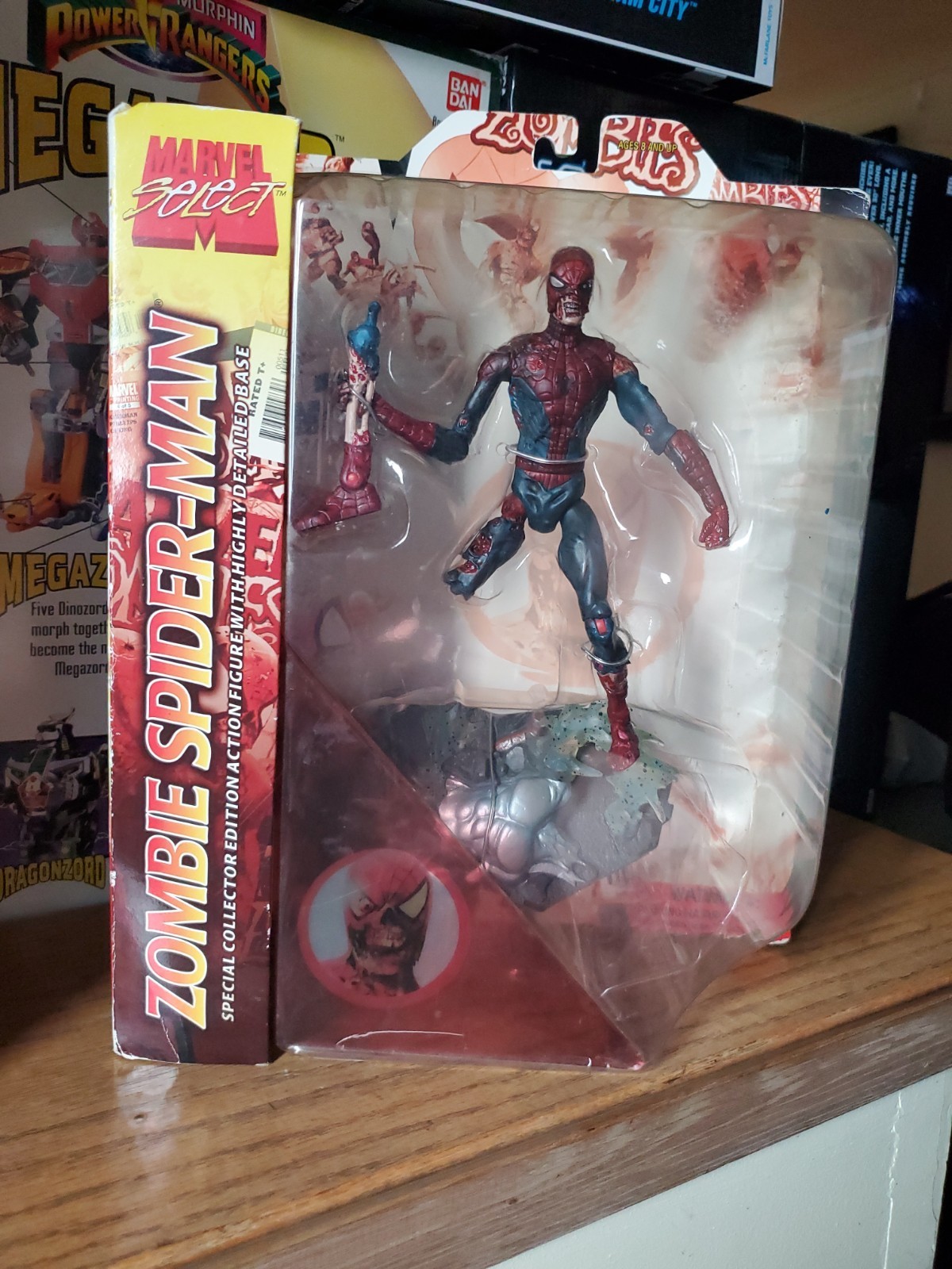 2007 Diamond Marvel Select Zombie Spider-Man Action Figure Brand New SEALED