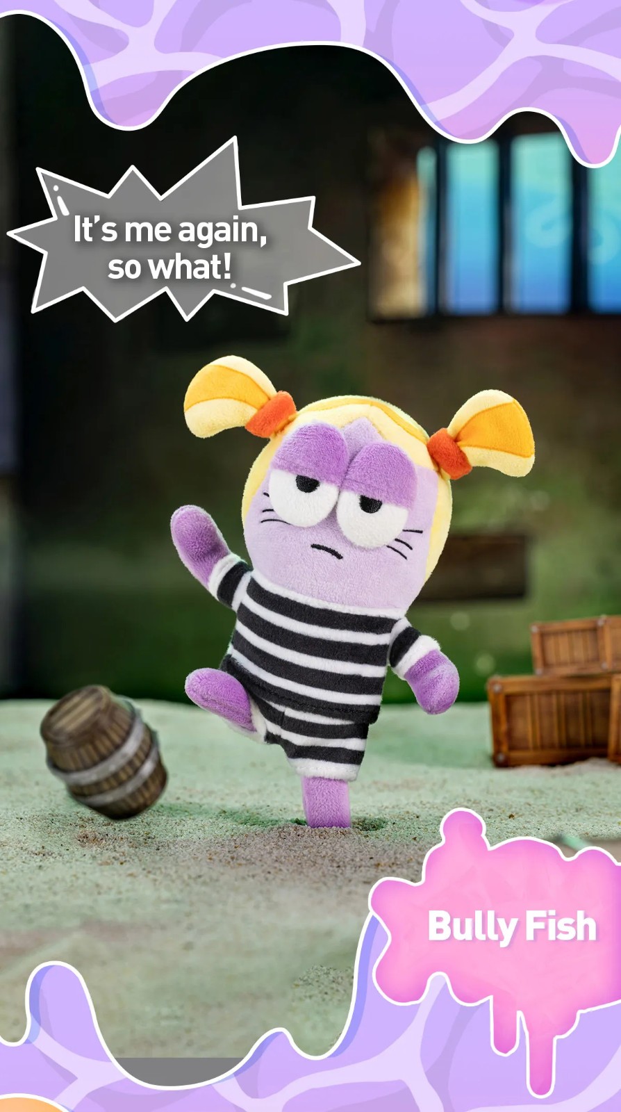 POP MART Residents of Bikini Bottom Whimsical Pendant Plush Doll – Bully Fish