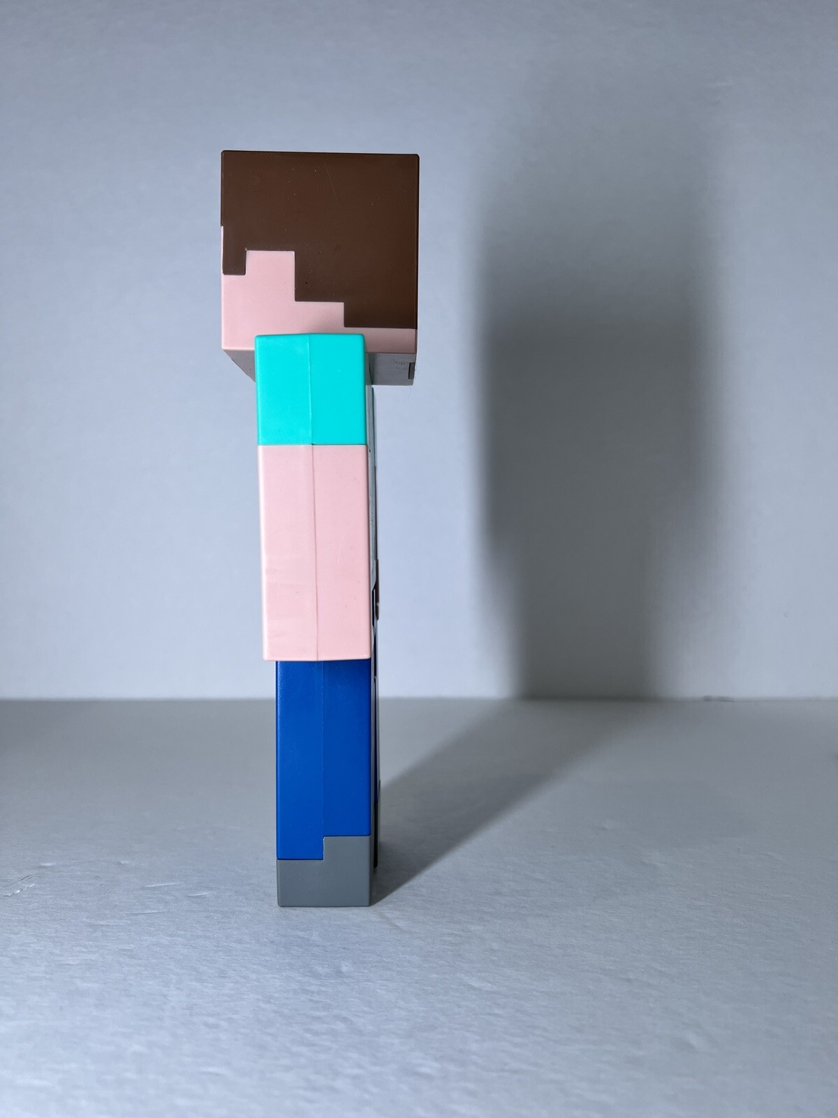 USED Mattel Minecraft Large Scale Action Figure: Steve 8.75 inches tall