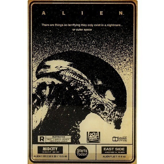 CultureFly Alien Big Chap Xenomorph 9″ Deluxe Statue Vinyl Acrylic Display. New