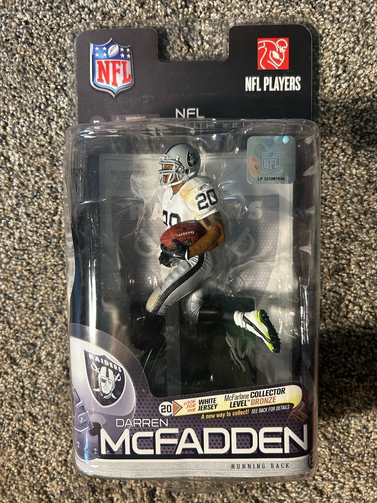 Darren McFadden Oakland Raiders NFL Football Chase Variant McFarlane #1454/2500