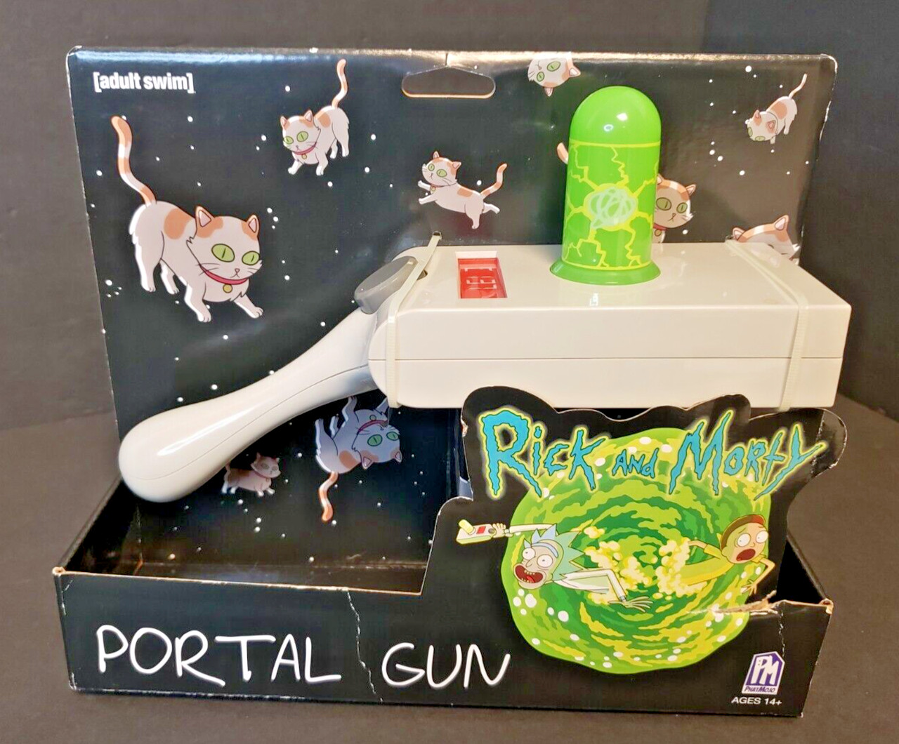 Rick & Morty Toy Gun Light Up Portal Exclusive Toy – Official Limited Edition