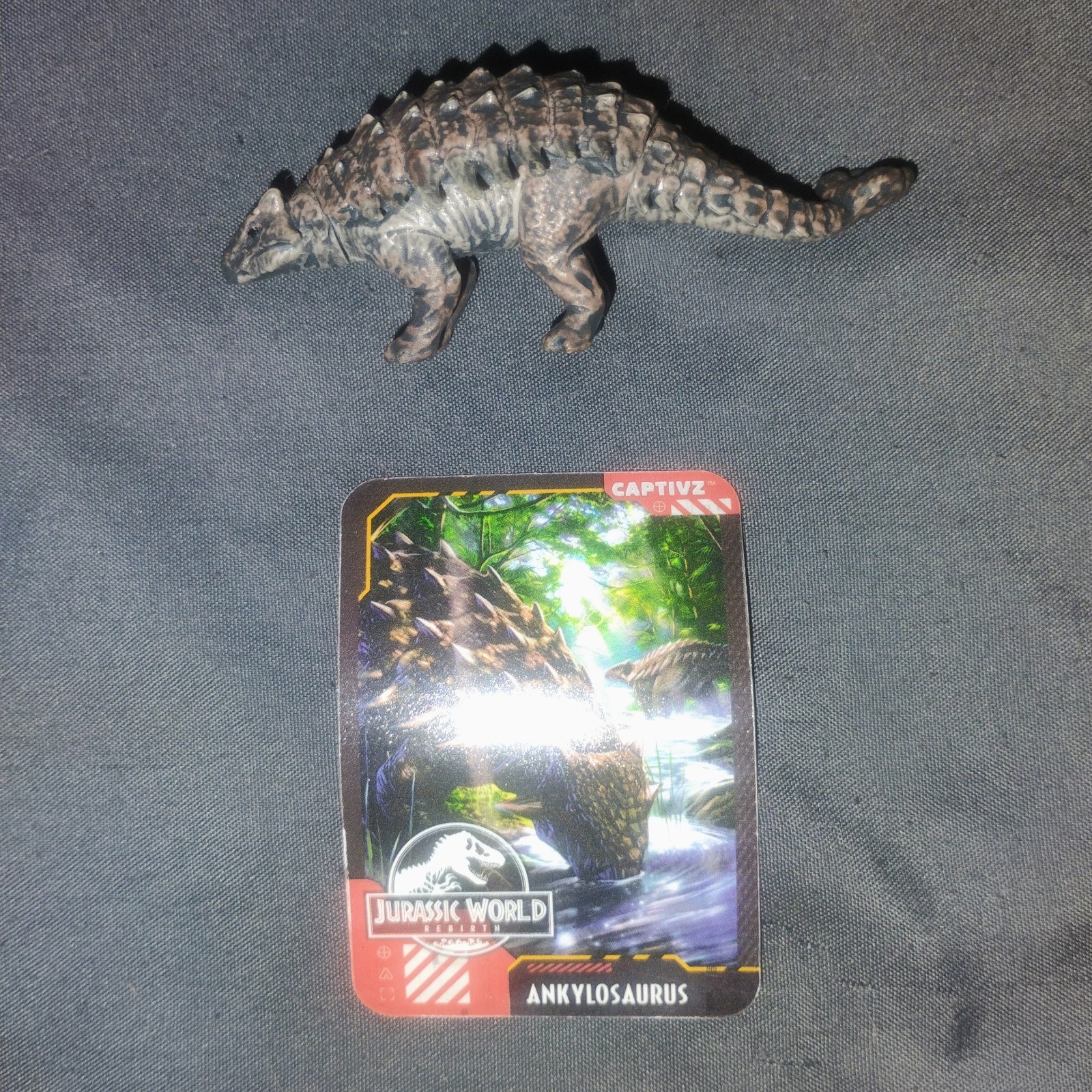 Jurassic World Rebirth Captivz Build N Battle Ankylosaurus