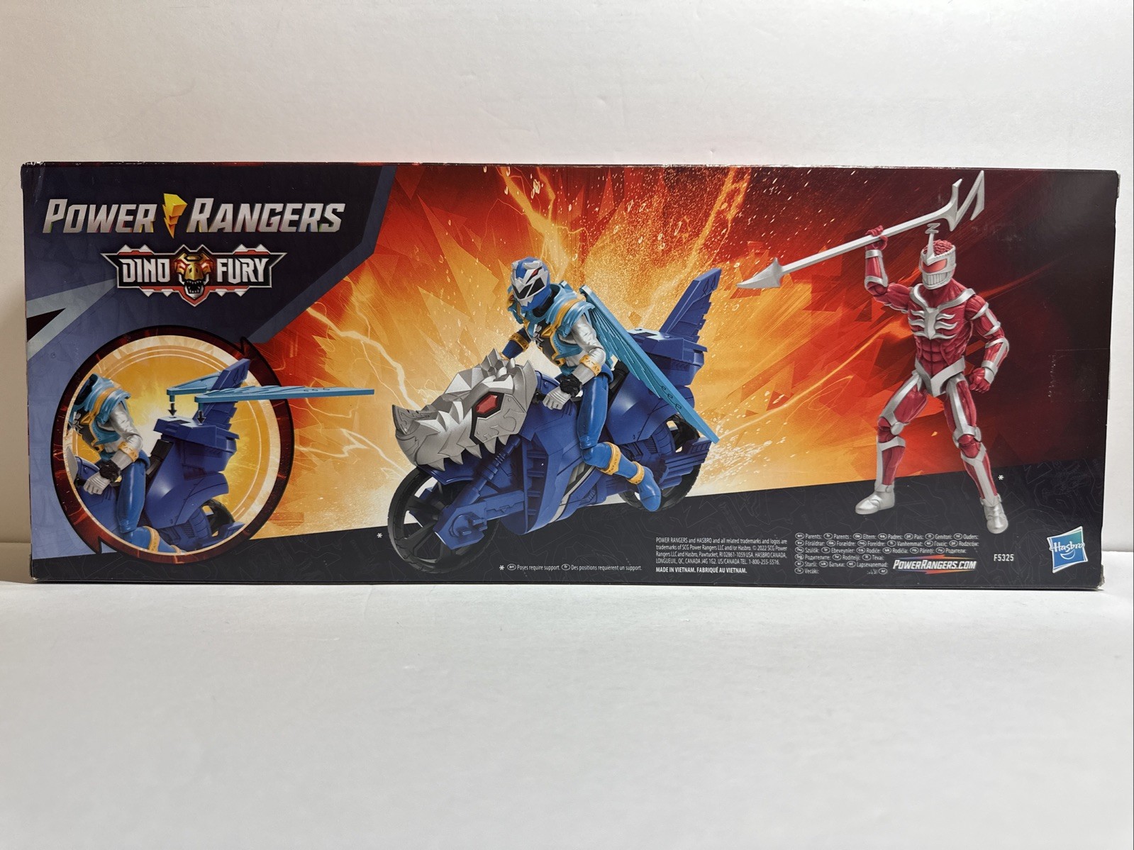Power Rangers Dino Fury Face-Off Pack