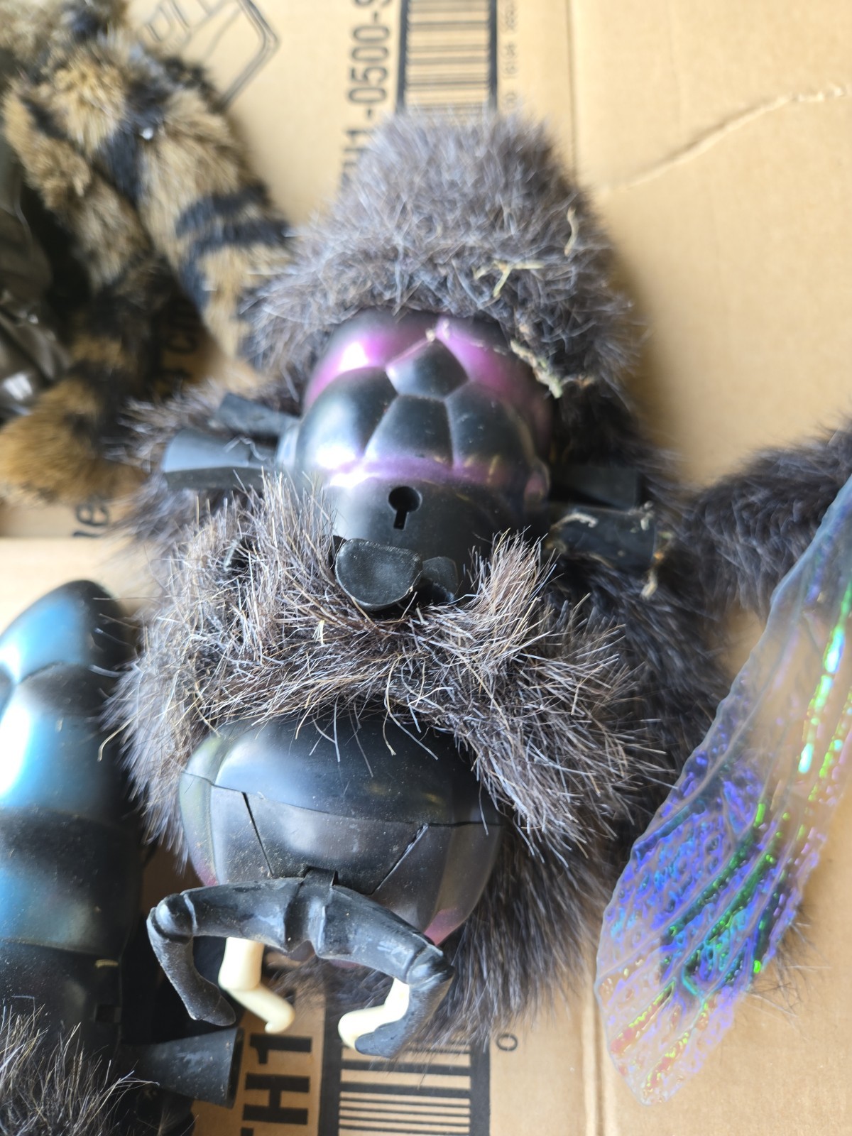 5 Vintage 1980s Coleco Sectaurs Hand Puppets Flying Bugs