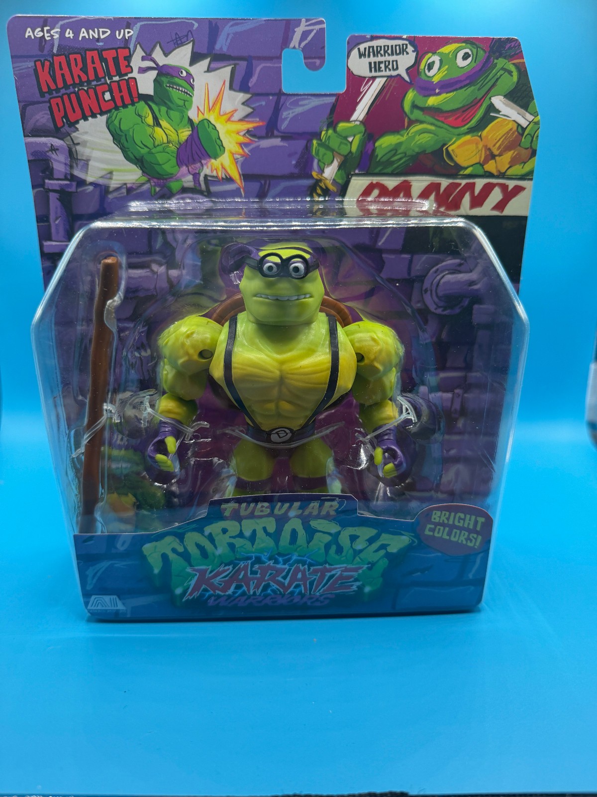 TMNT Tubular Tortoise Karate Warriors Ralph Knock Off Knockout