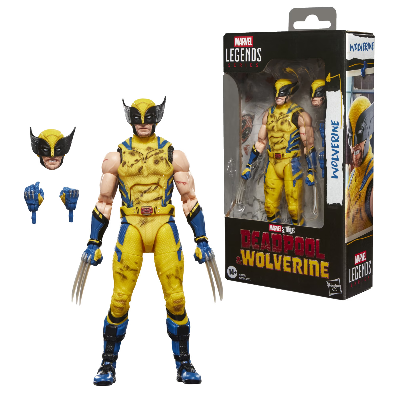 Marvel Legends Wolverine 6-Inch (Hugh Jackman) Action Figure Deadpool Movie Ver.