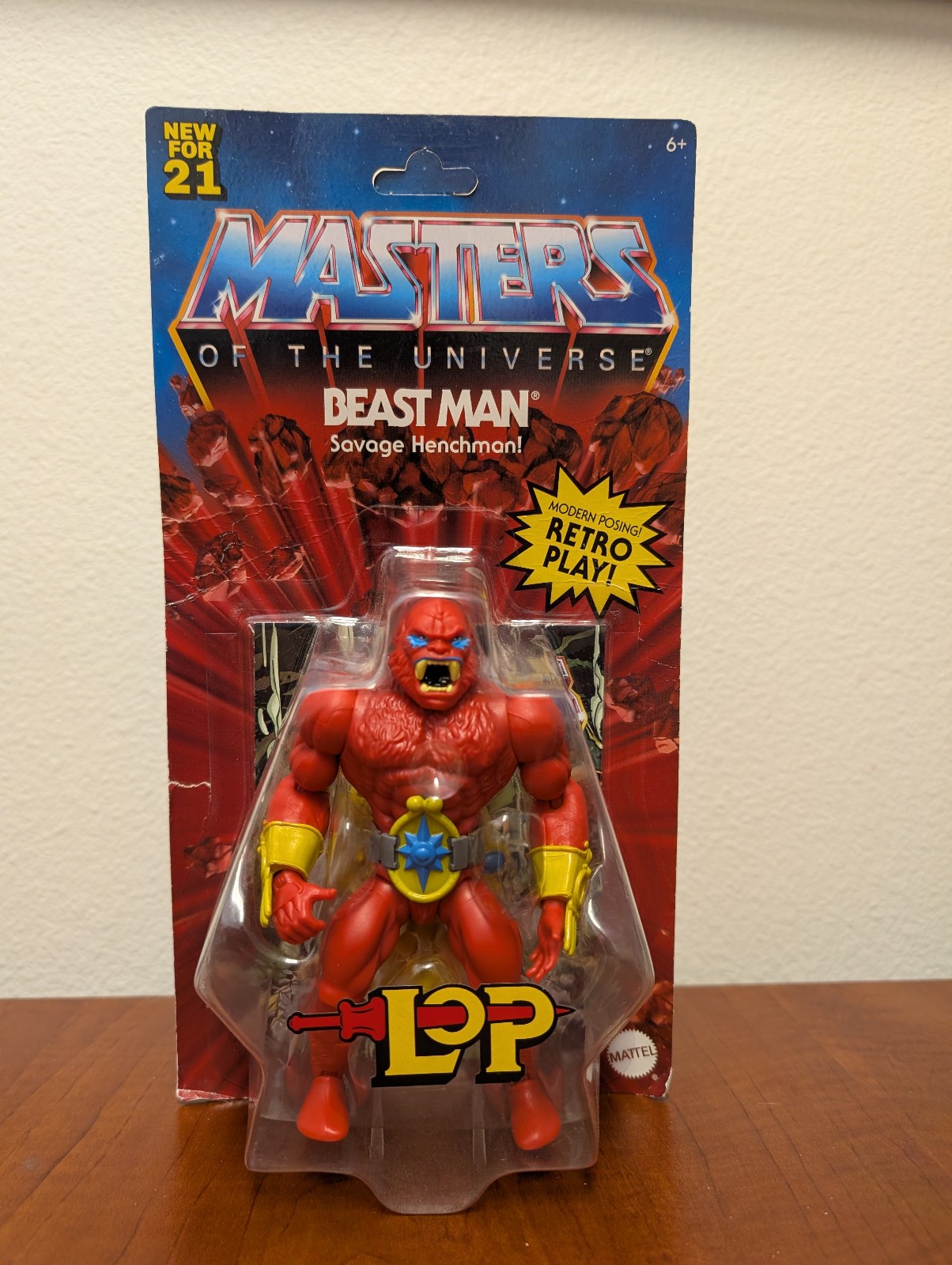 Masters of the Universe Origins Beast Man LOP (Lords Of Power) Sealed! MOTU