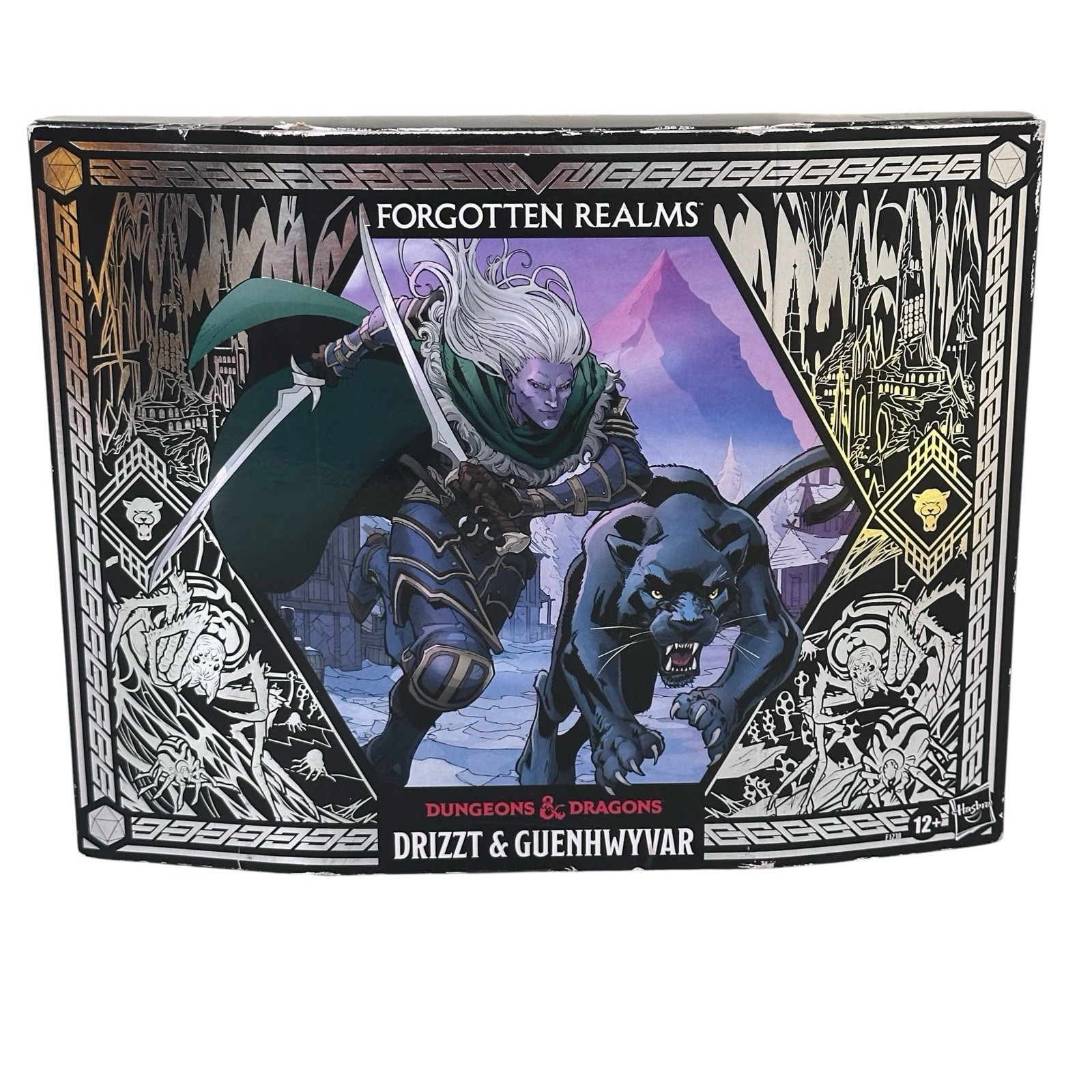 Dungeons & Dragons Drizzt + Guenhwyvar Figure Forgotten Realms Pulsecon 2020 Rea