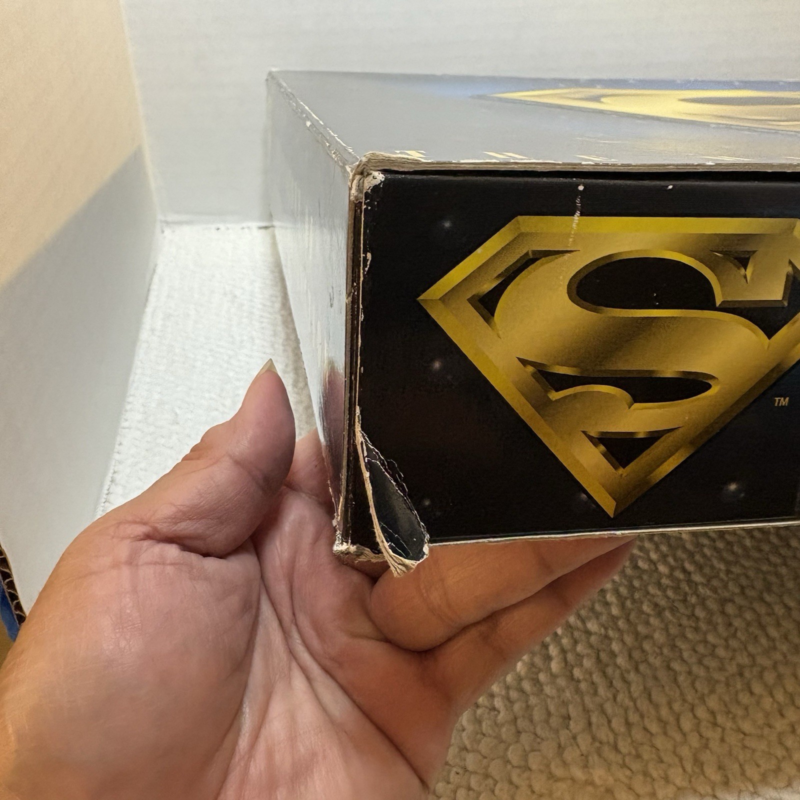FAO Schwarz Superman History Collection by Kenner 1996 NIB Action Figure Set