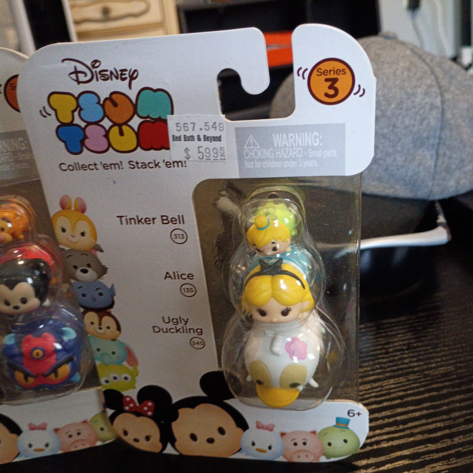 lot of 4 new packs of Disney Tsum Tsum Series 3