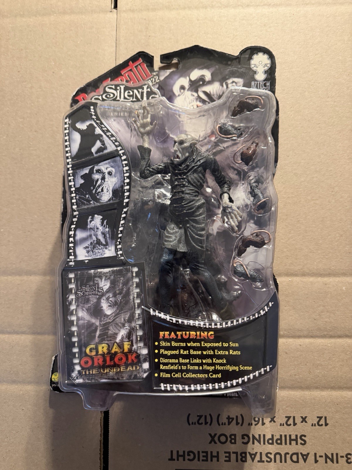Nosferatu Graf Orlok 1922 – Silent Screamers Series One (2000) Aztech Toyz