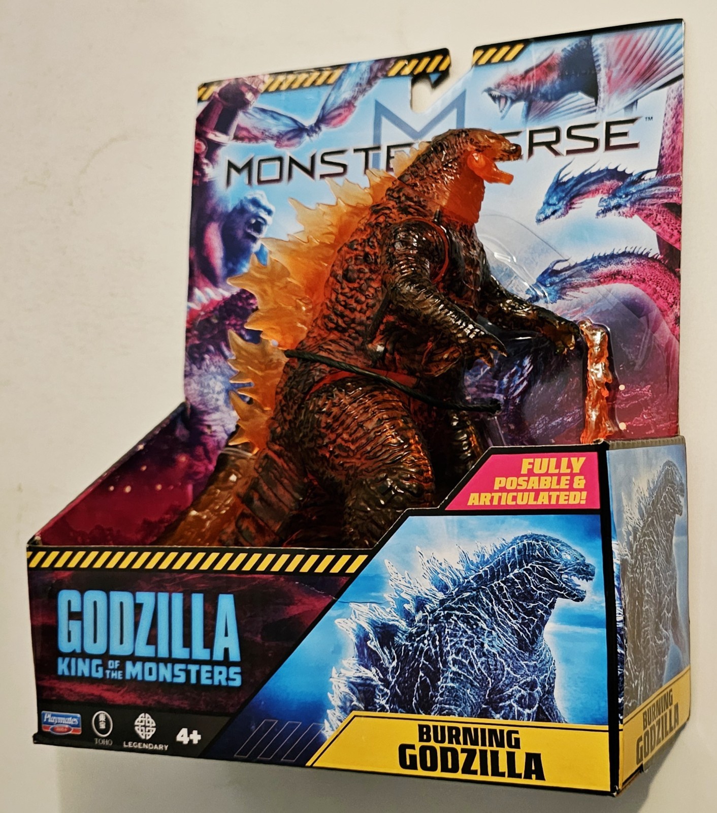 MONSTERVERSE GODZILLA KING OF THE MONSTERS BURNING GODZILLA ACTION FIGURE
