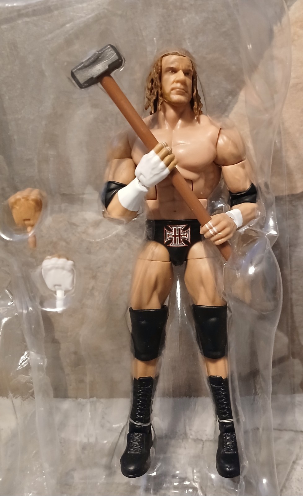 WWE Elite Summer Slam Triple H HHH Complete No Build-A-Figure William Regal Part