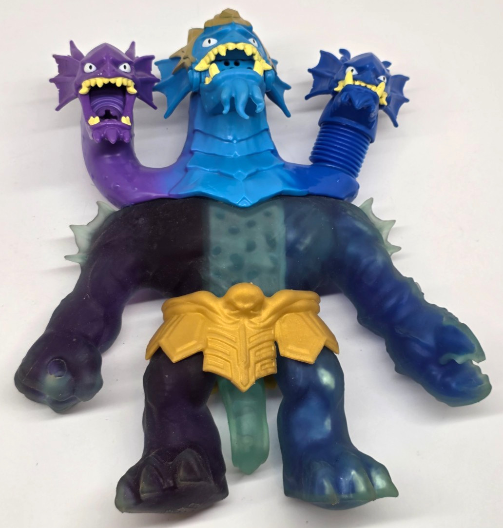 Heroes of Goo Jit Zu Deep Goo Sea King Hydra 3-Headed Toy Figure Moose
