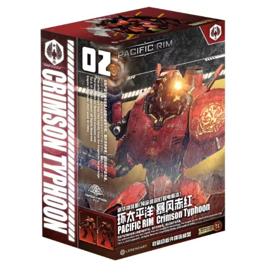 Empire Sky Studio Pacific Rim Gipsy Danger Crimson Typhoon 5-inch 13cm Assembly