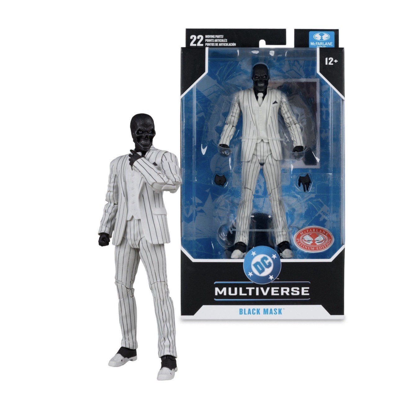 McFarlane DC Multiverse Black Mask GameStop Exclusive RED PLATINUM PREORDER NEW