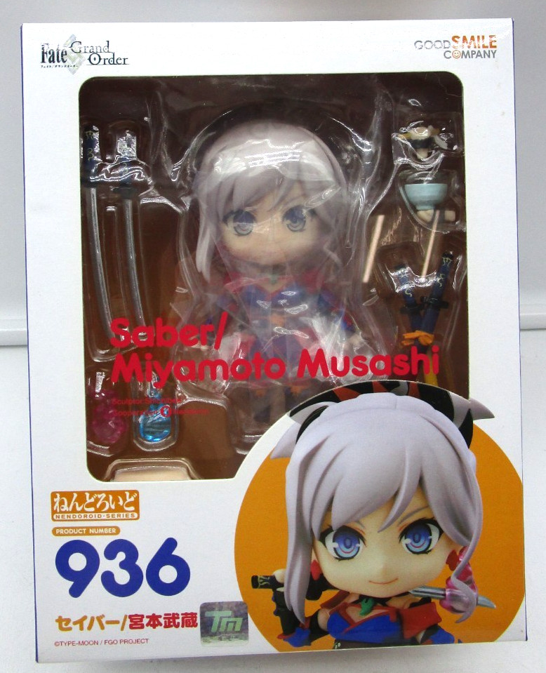 Good Smile Company Fate Grand Order SABER/MIYAMOTO MUSASHI No. 936 Nendoroid new