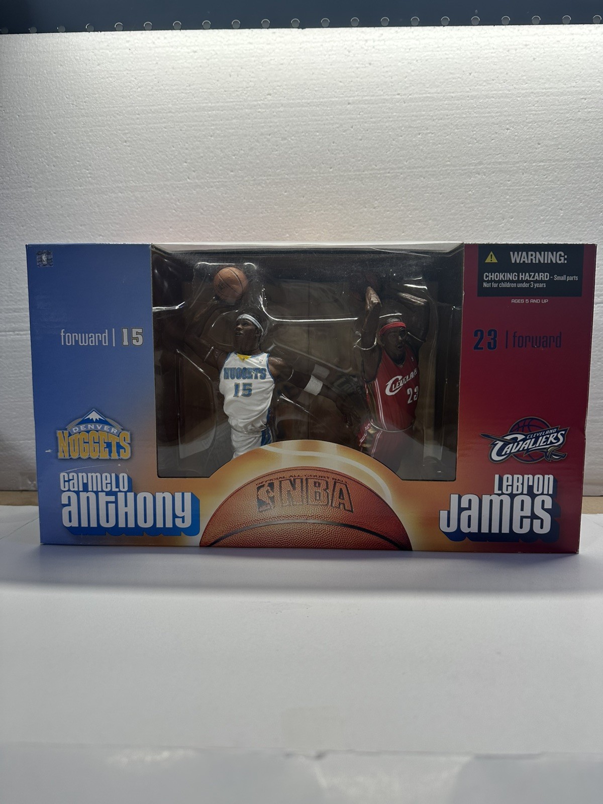2004 McFarlane LeBron James/Carmelo Anthony Special Edition Deluxe Box Set