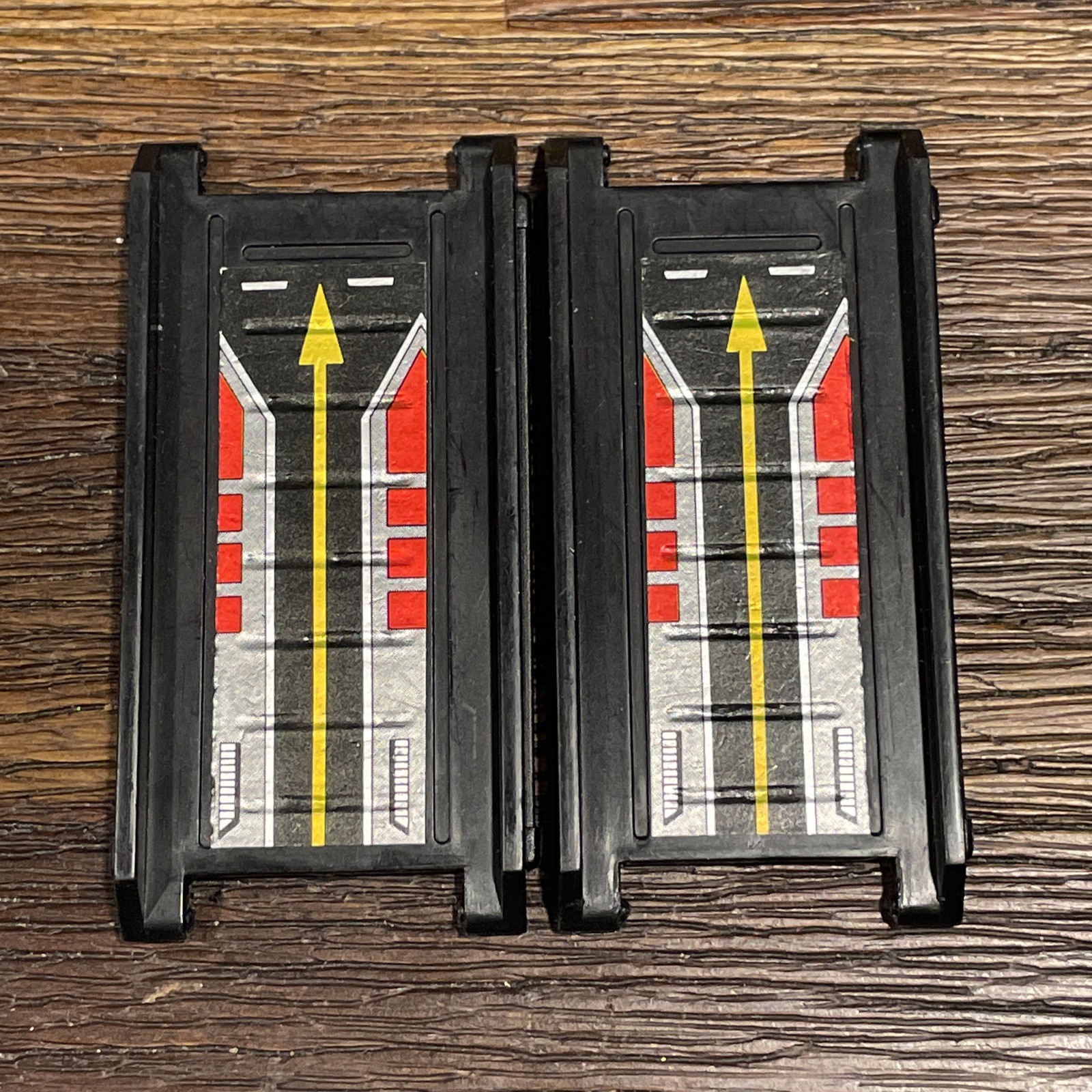 Transformers OG G1 Parts 1989 COUNTDOWN 2 Black Ramp Part Micromaster Hasbro Lot