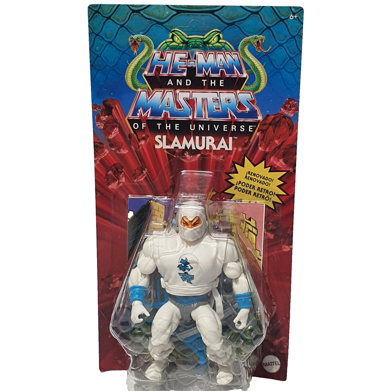 MOTU Masters of the Universe Origins SLAMURAI FIGURE Snake Men new moc sealed