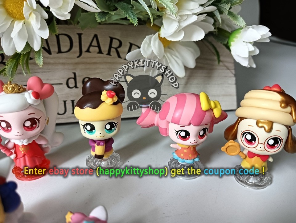 Dessert Catch Teenieping Sweet & Sour Cupcake Cube & Mini Figure Girls Magic Toy