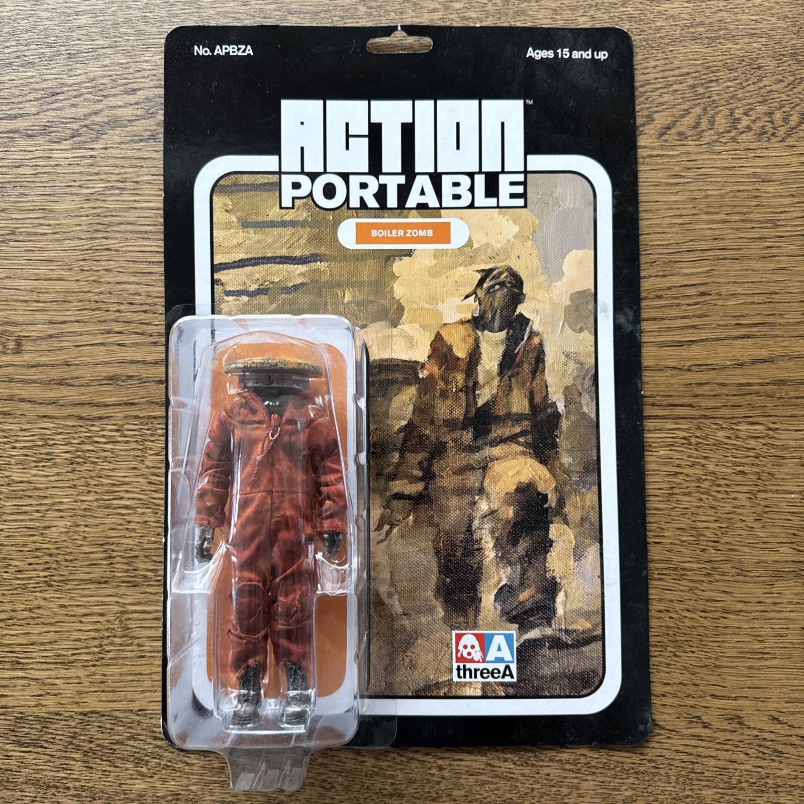 ASHLEY WOOD 3A Toys 1/12th Adventure Kartel Orange Red Zomb Bot MOC AP