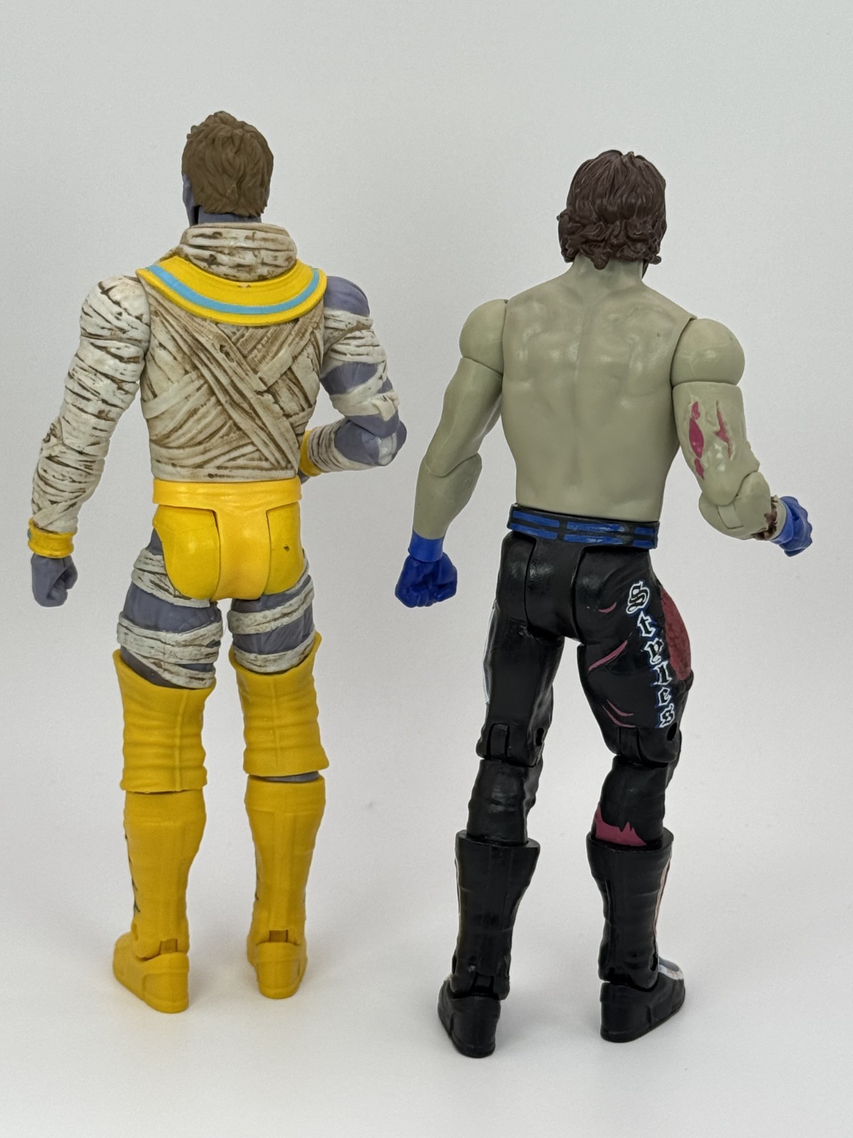 Mattel WWE Zombies Monsters AJ Styles & Chris Jericho with List Figures