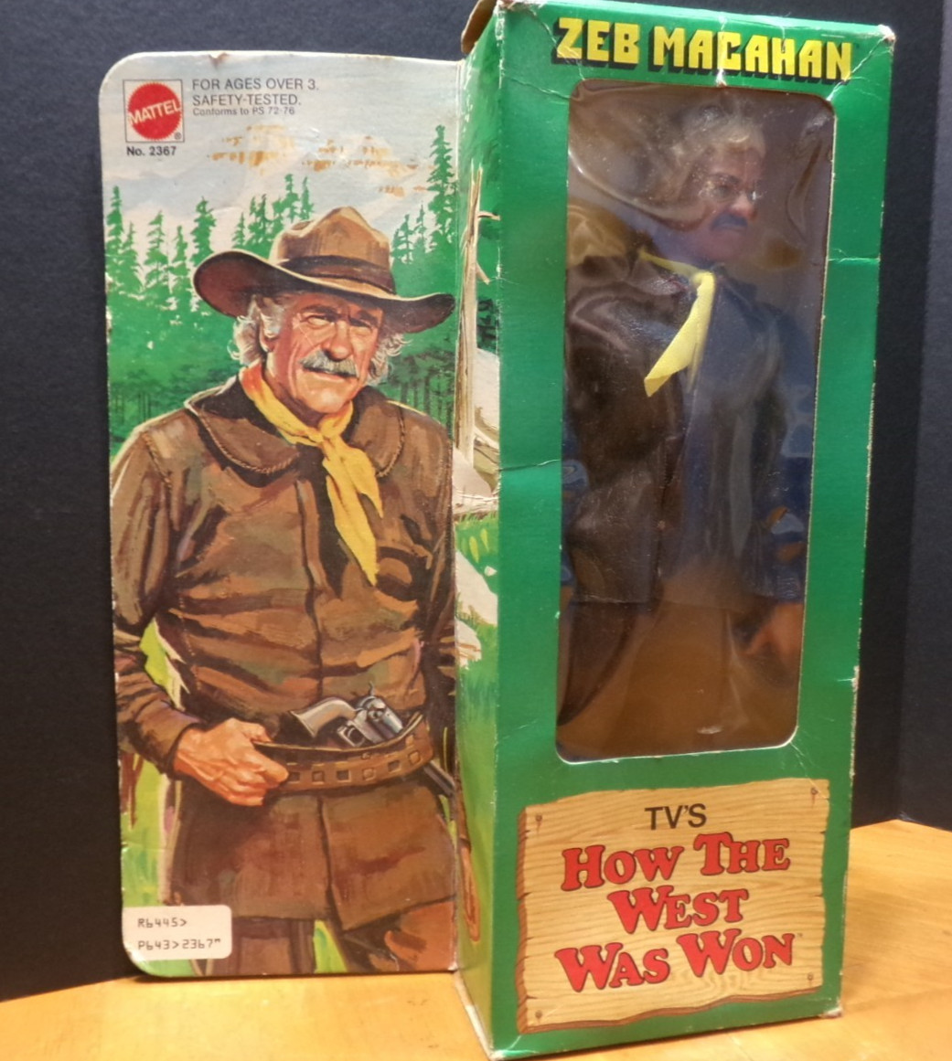 (GUNSMOKE) JAMES ARNESS ZEB MACAHAN TV’S HOW THE WEST WAS WON 1978 MATTEL FIGURE