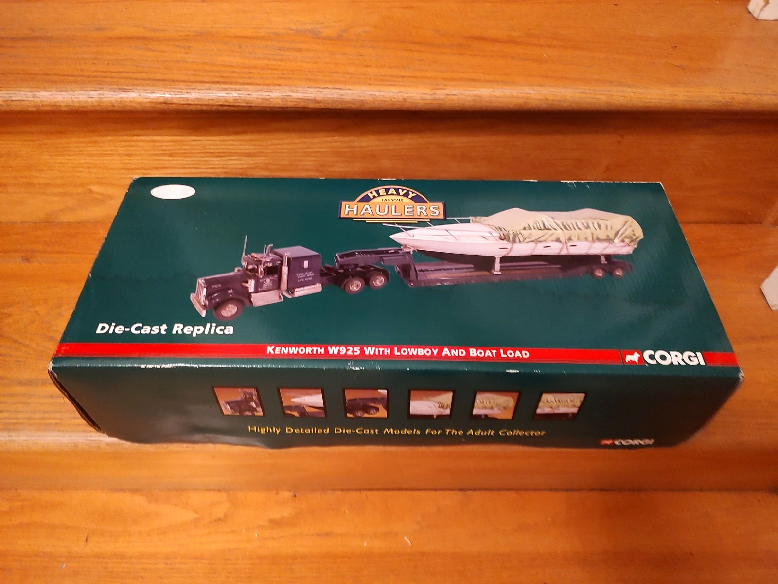 Corgi 55709 Diecast Kenworth W925 With Lowboy&Boat Load Limited Edition