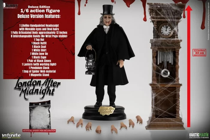 KAUSTIC PLASTIK × INFINITE STATUE – 1/6 Lon Chaney as London After Midnight