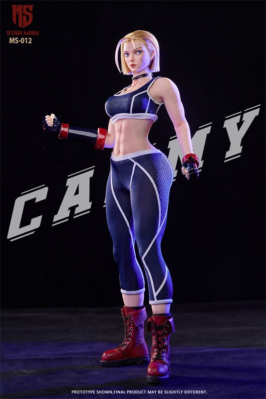 STAR MAN MS-012 Cammy White Lady Agent 1/12th Collectibles Action Figure New