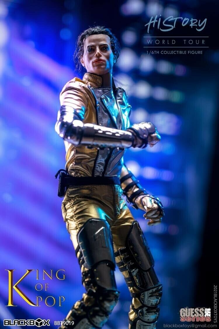 BLACKBOX BBT9019 1/6 Scale King Of Pop World Tour Michael Jackson