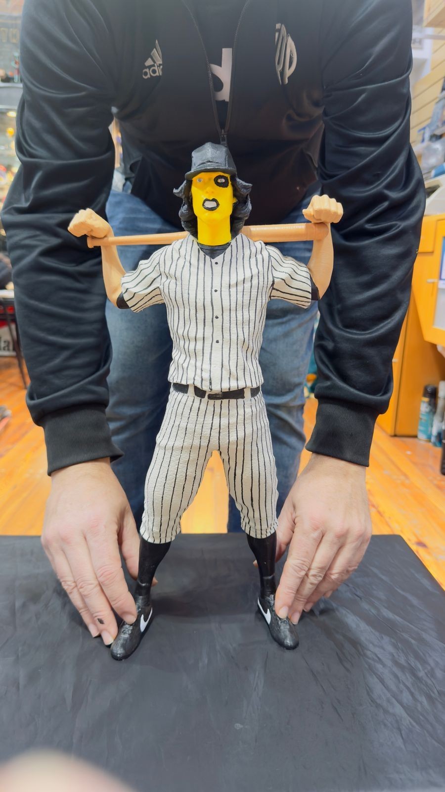 The Warriors Figure Yellow Fury !!! 17 INCH 1/4 Hand-painted Look!!!