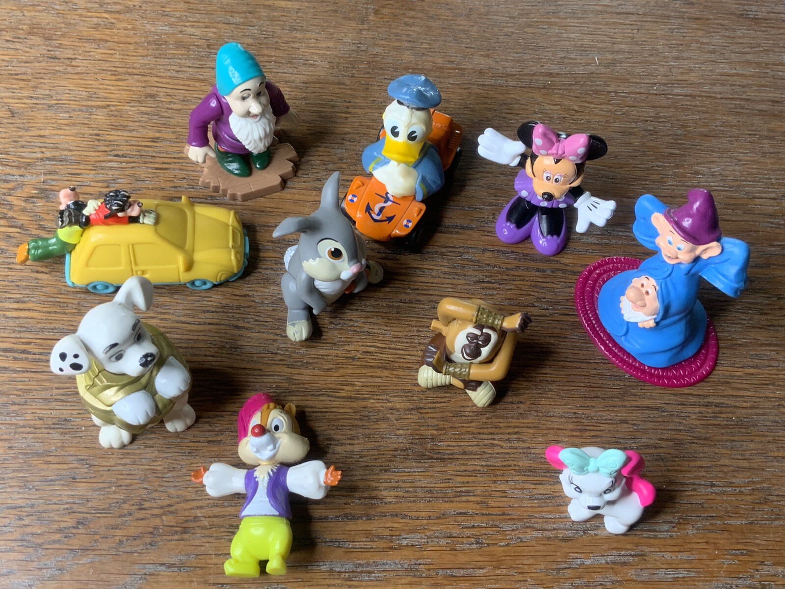 Set Of Various Disney Characters PVC Action Figures Cake Toppers