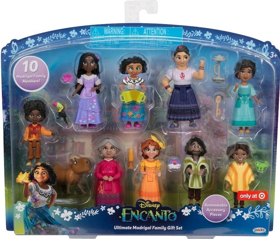 Disney Encanto Movie Ultimate Madrigal Family Gift Set 10 Piece Figure Set New
