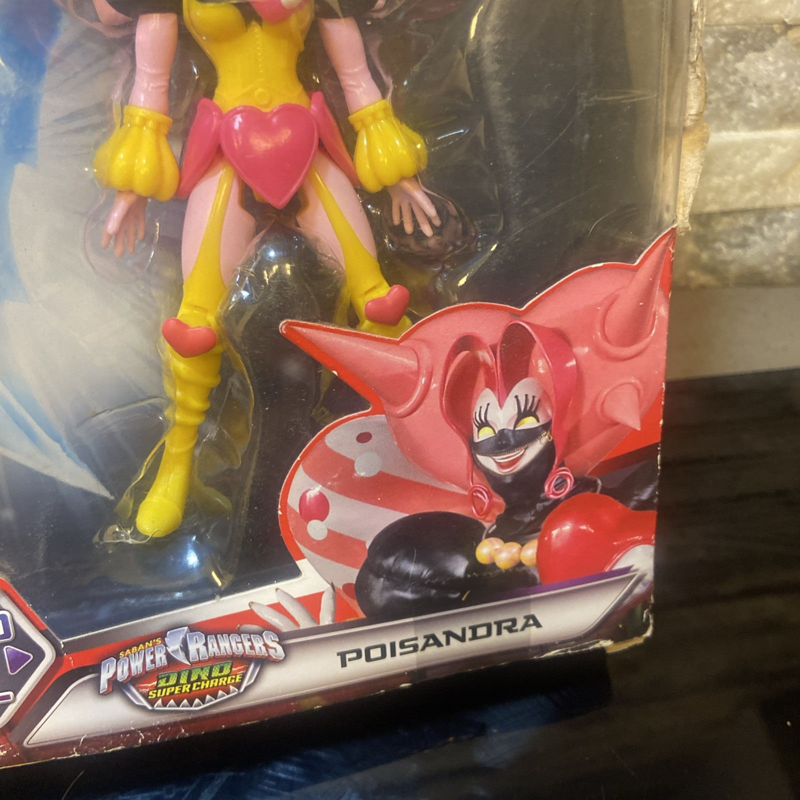 VTg 2017 Power Rangers Red Ranger vs Poisandra – Mega Collection NIB Read!