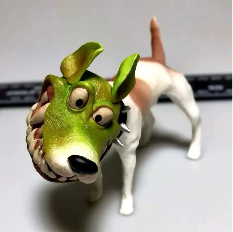The Mask Dog Milo Action Figure Movie Collectible Toy Gift Desktop Decor
