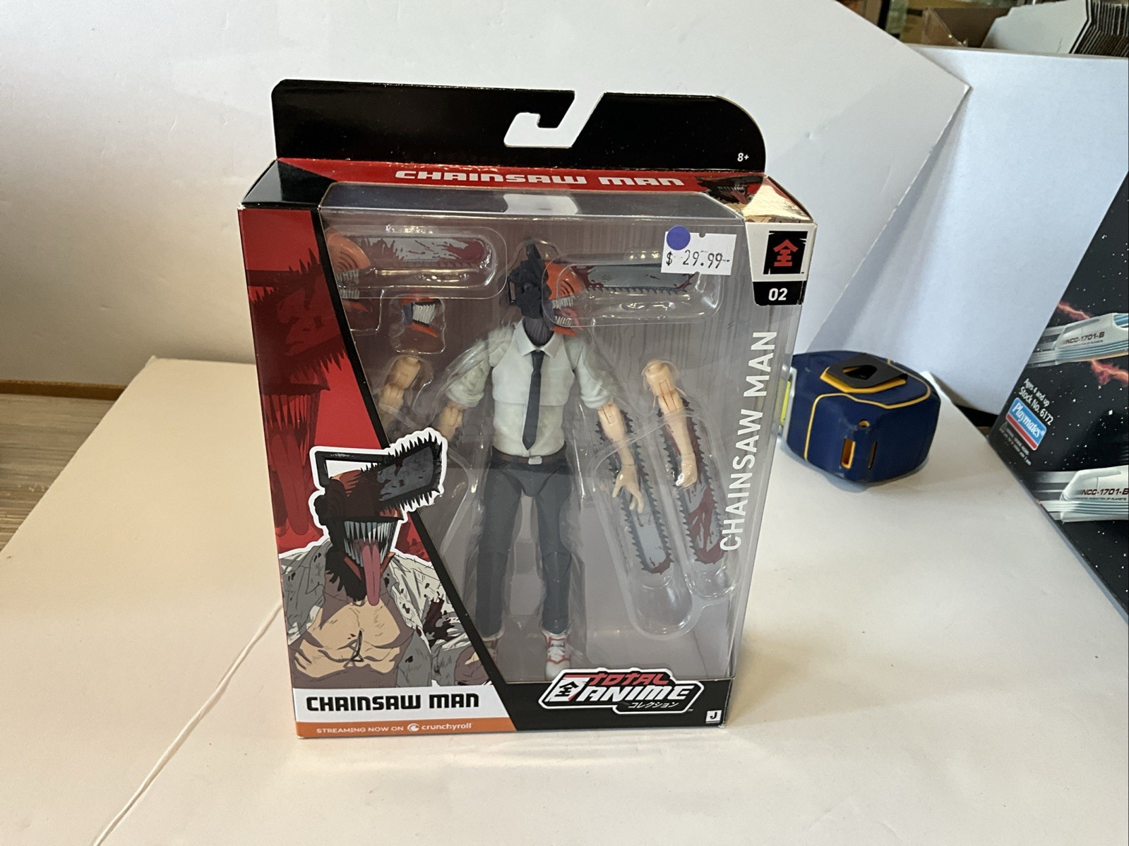 Total Anime Chainsaw Man Action Figure Jazware OPEN BOX