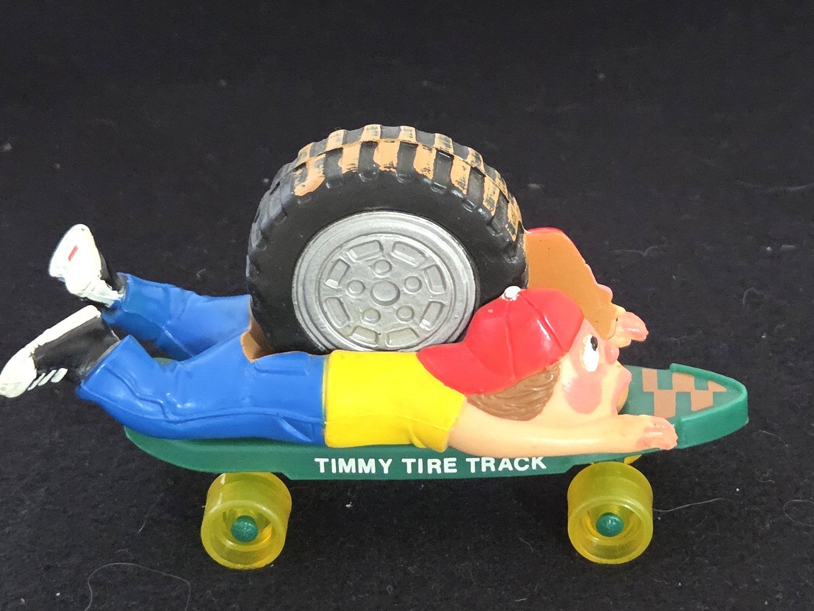 Vintage PLAYTIME Skateboard Smack-Ups TIMMY TIRE TRACK Garbage Pail Kids 80s Toy