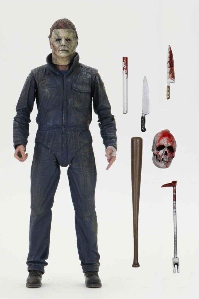 Michael Myers Halloween Kills 7 Inch Scale Ultimate Action Figure W/ Accessories