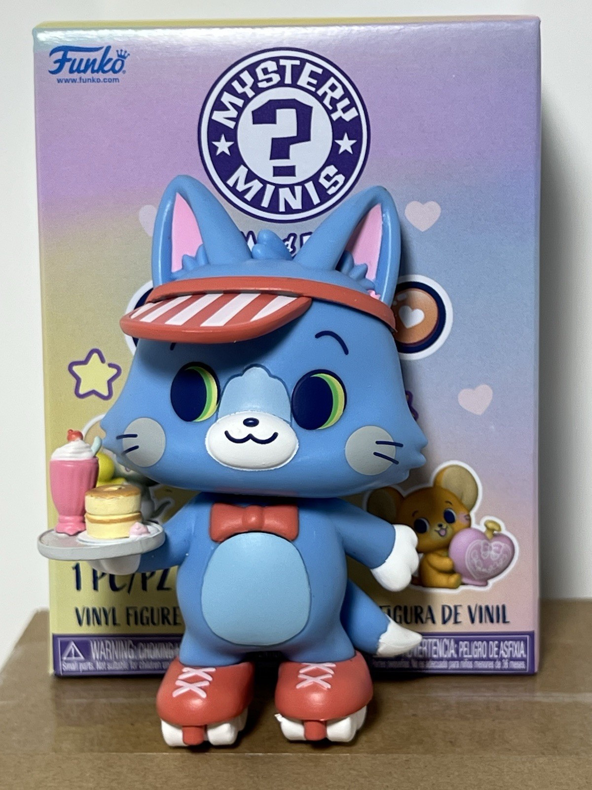 Funko Mystery Minis Tom and Jerry Gokko Tom Roller Skates Vinyl Figure 1/24 New
