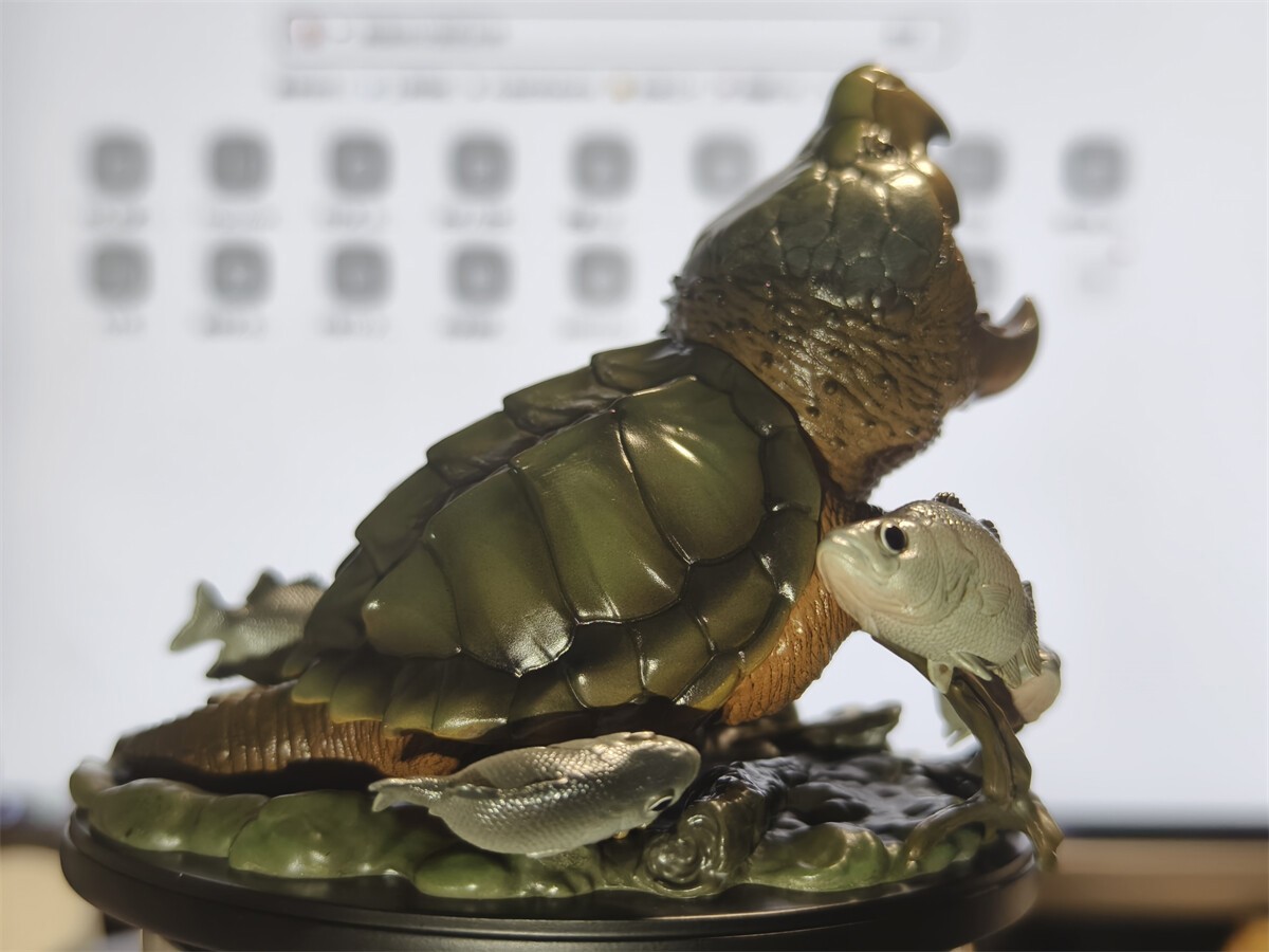 ANIMAL HEAVENLY BODY Alligator Snapping Turtle Figure Gift Animal Model