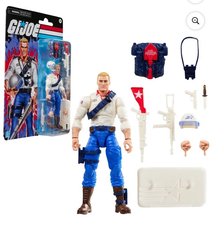 GI Joe Classified Series Retro Cardback USA Duke Americas 250th Birthday Edition