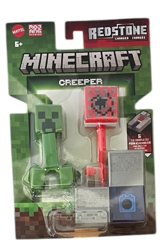 Minecraft Redstone 2026 Action Figure Steve,Creeper,Alex,Pig,Skeleton,Mooshroom