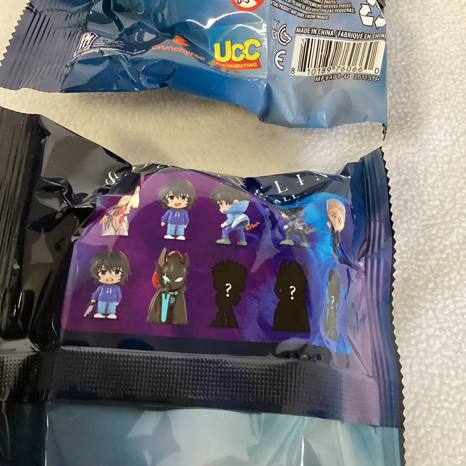 Solo Leveling Series 1 Blind Bag Mini Figure 2 Packs Factory Sealed New