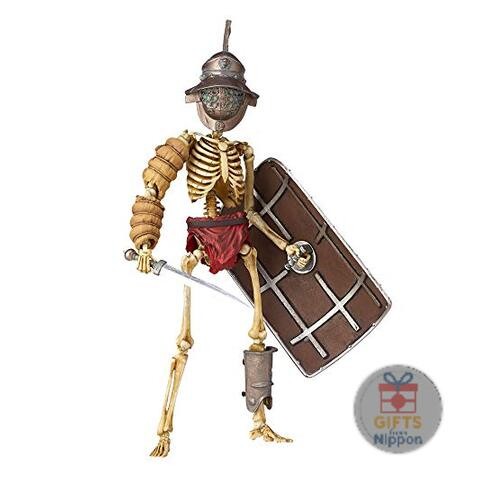Kaiyodo Takeya Style Jizai Okimono Fish Helmet Murmillo Gladiator Figure 165mm
