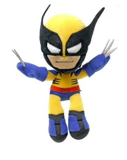 Marvel X-Men Wolverine 8-inch Plush – Collectible Stuffed Figure – New