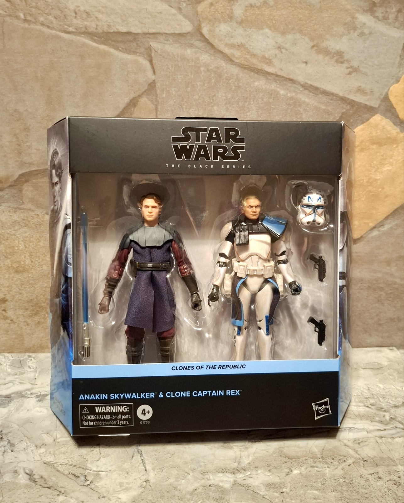 Star Wars Black Series Pulse Exclusive 2-Pack Anakin Skywalker Clone Captain Rex